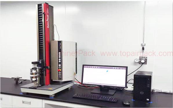 Test equipment of air cushion film