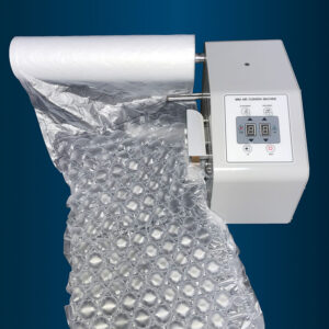 Air cushion machine for air bubble film roll